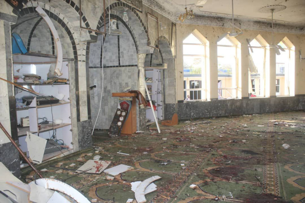 Mosque blast kills 'many' in Afghanistan, say Taliban
