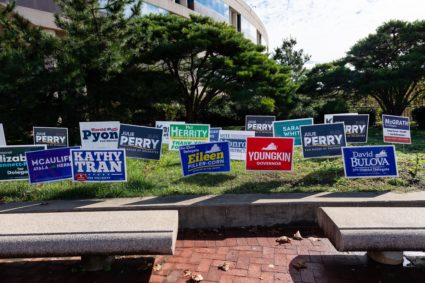 Early Voters Cast Ballots In Virginia Governor Election