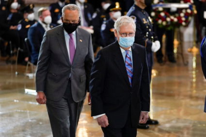 Some in GOP unhappy with McConnell over short-term debt deal with Dems
