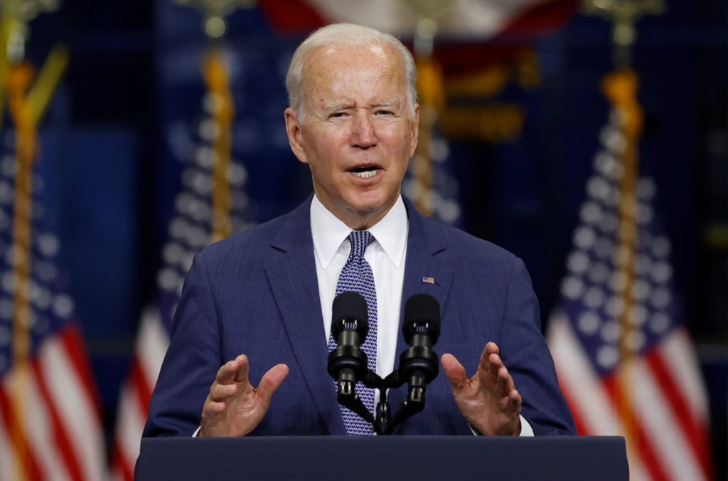 U.S. President Biden visits New Jersey