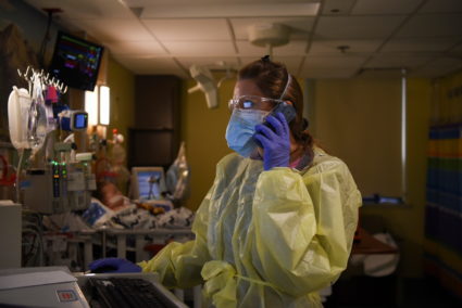 Inside a Covid ward in a St. Louis children's hospital