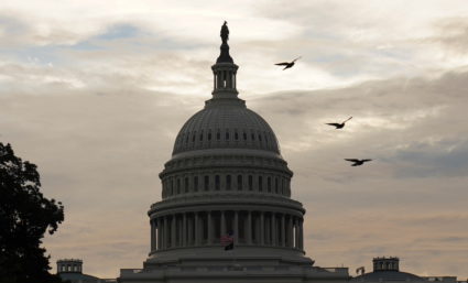 The dome of the U.S. Capitol in Washington