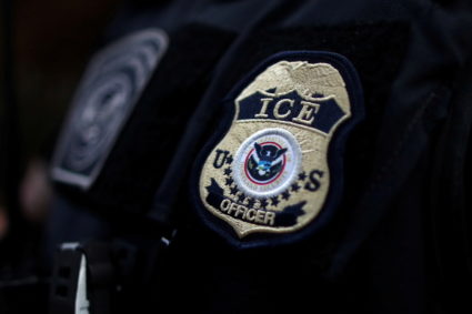 FILE PHOTO: ICE Field Office Director, Enforcement and Removal Operations, David Marin and U.S. Immigration and Customs En...