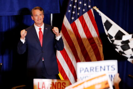 Republican Glenn Youngkin holds election night event in race for Virginia governor