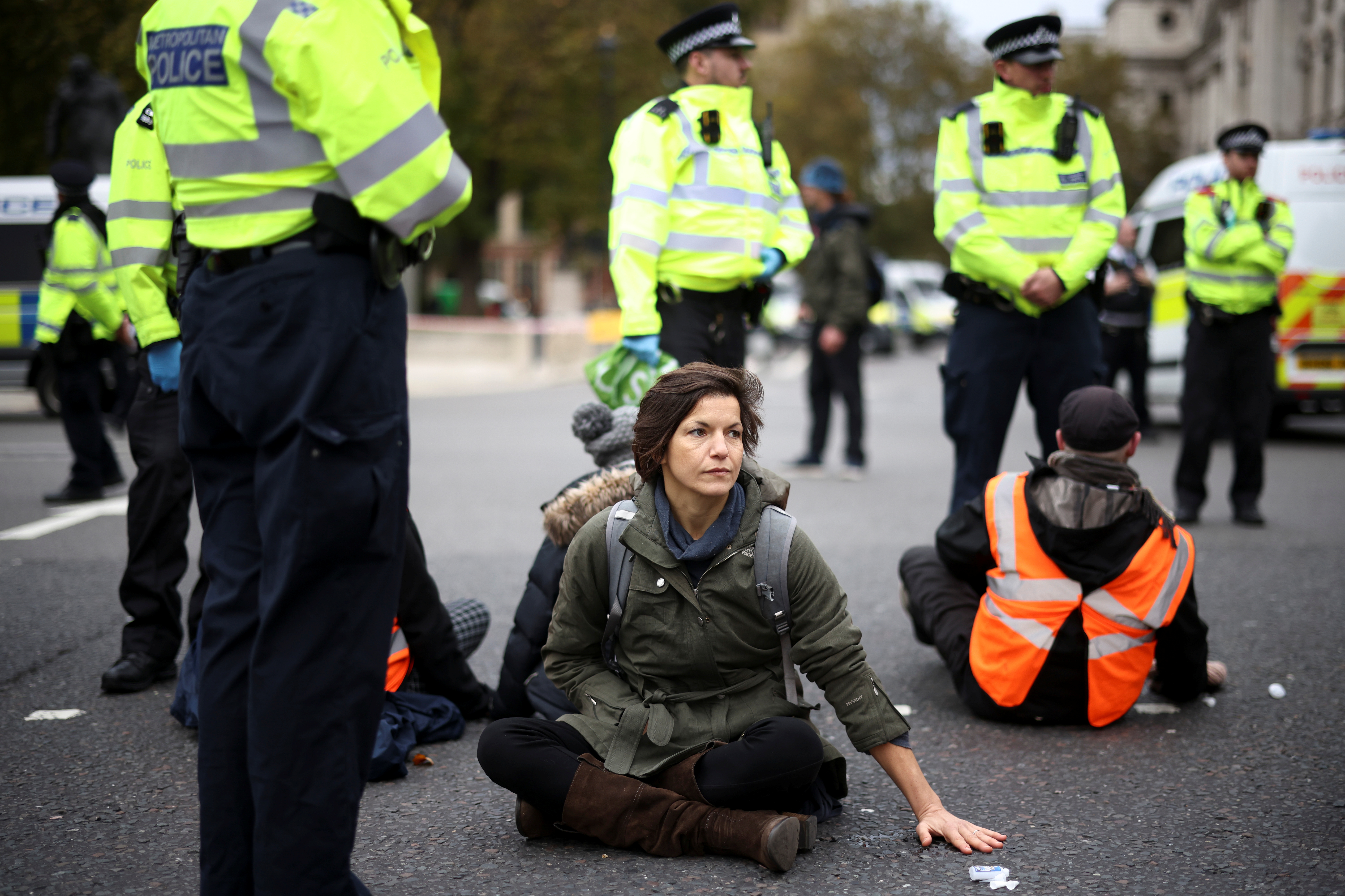 Insulate Britain activists prostest in London