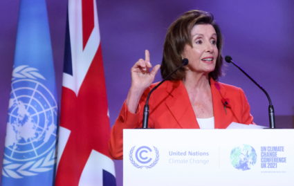 WATCH: Pelosi holds news conference at COP26 climate summit
