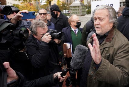 Closing arguments underway in Steve Bannon trial as jury set to deliberate