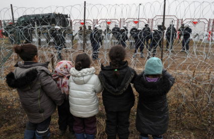 Migrant crisis on the Belarusian-Polish border