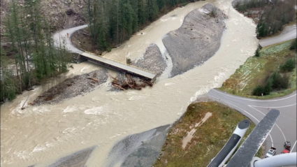 Canadian province sets gas, travel restrictions after floods