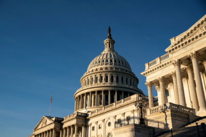 A general view of the U.S. Capitol, in Washington, U.S., October 28, 2021. Photo by Al Drago/REUTERS