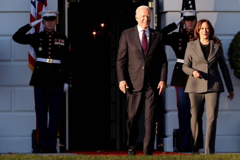 U.S. President Biden signs the "Infrastructure Investment and Jobs Act", in Washington