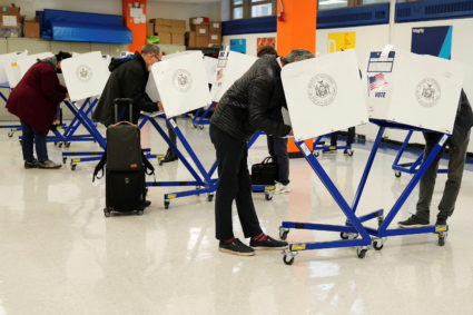 Election day in New York