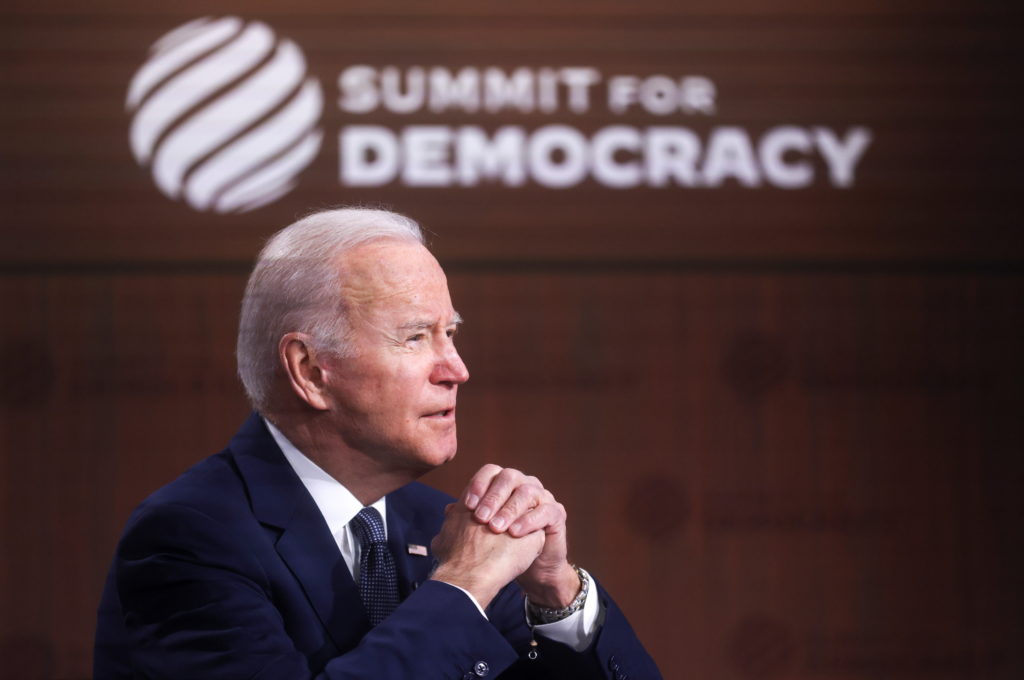 WATCH: “Wrong direction”, Biden sounds alarm on global democracy at ...