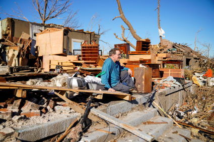 Devastating outbreak of tornadoes ripped through several U.S. states