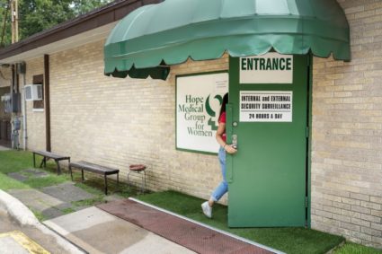 Entrance to the Hope Medical Group abortion clinic in Shreveport, Louisiana