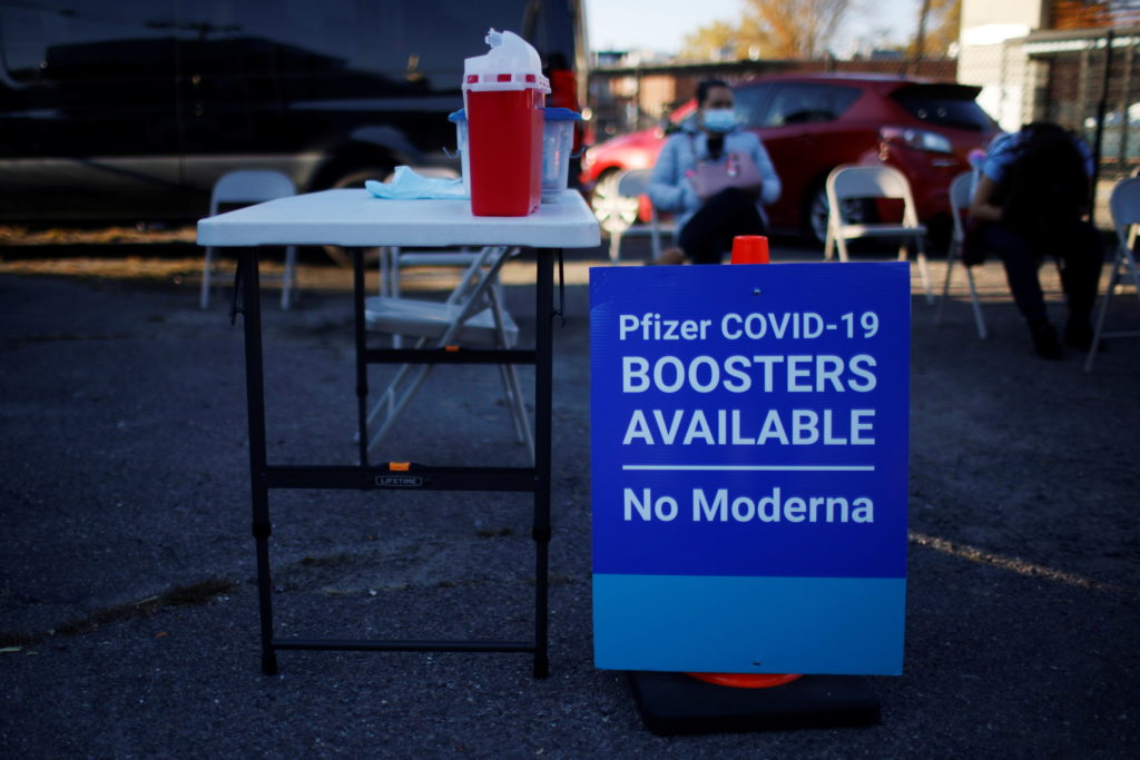 COVID-19 vaccine clinic is held in Chelsea