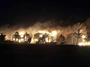 Marshall Fire spreads in Colorado