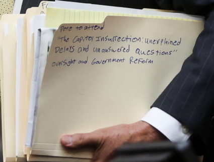 House Oversight and Reform Committee holds hearing on January 6 attack on the U.S. Capitol in Washington