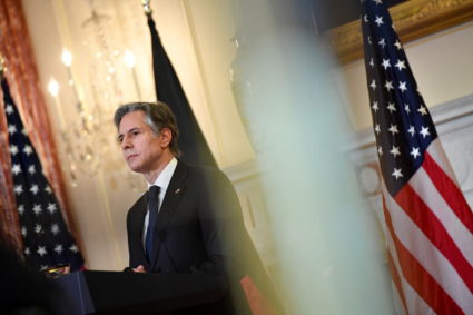 U.S. Secretary of State Blinken meets German Foreign Minister Baerbock in Washington