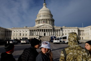First anniversary of the January 6, 2021 attack on the Capitol by supporters of former President Donald Trump, in Washington