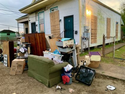 New Orleans evictions proceed at a slower than expected pace as rental aid winds down.
