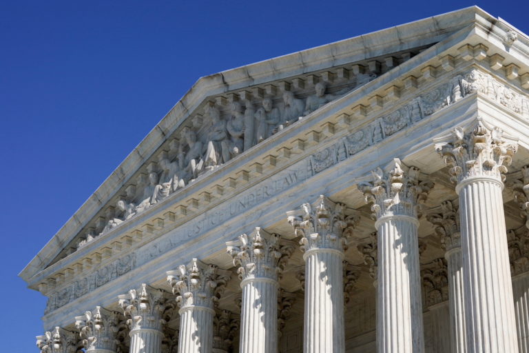 The Supreme Court is seen after it was reported Supreme Court Justice Stephen Breyer will retire at the end of this term, in Washington, U.S., January 26, 2022. Photo by Joshua Roberts/REUTERS