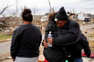 Devastating outbreak of tornadoes ripped through several U.S. states
