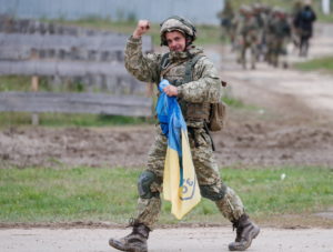 Ukraine holds military drills called "RAPID TRIDENT-2021" with U.S. forces, NATO allies