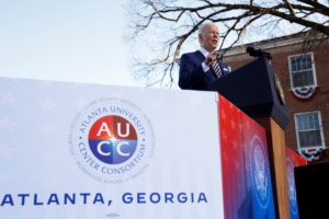 U.S. President Biden and Vice President Harris give speeches at Atlanta University Center Consortium