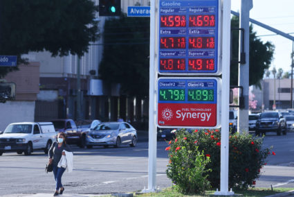 Gas Prices Reach Record Highs In Los Angeles County