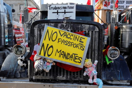 Truckers and their supporters continue to protest COVID-19 vaccine mandates in Ottawa