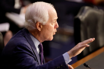 U.S. Senate Judiciary Committee holds hearing on Judge Ketanji Brown Jackson's nomination to the Supreme Court on Capitol ...