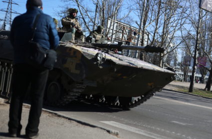 Russia's invasion of Ukraine continues, in Mykolaiv