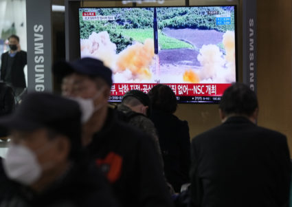 In power play, North Korea fires test missile; U.S., Japan condemn actions