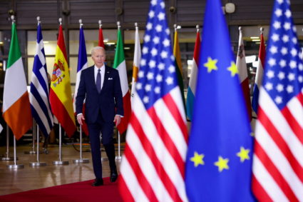 European Union leaders summit amid Russia's invasion of Ukraine, in Brussels