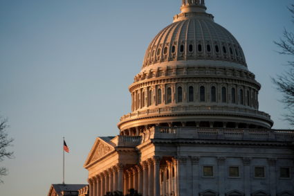 The U.S. Capitol building is pictured in Washington, U.S., January 26, 2022. Photo by Joshua Roberts/REUTERS