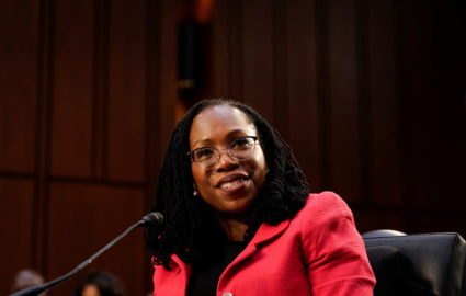 U.S. Senate Judiciary Committee holds hearing on Judge Ketanji Brown Jackson's nomination to the Supreme Court on Capitol ...