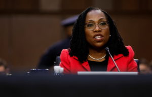 U.S. Senate Judiciary Committee holds hearing on Judge Ketanji Brown Jackson's nomination to the Supreme Court on Capitol ...