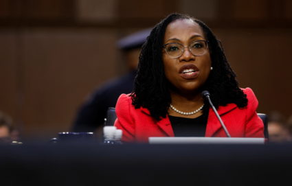 U.S. Senate Judiciary Committee holds hearing on Judge Ketanji Brown Jackson's nomination to the Supreme Court on Capitol ...