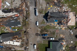 Tornado strikes New Orleans, Louisiana