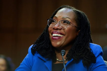 U.S. Senate Judiciary Committee holds hearing on Judge Ketanji Brown Jackson's nomination to the Supreme Court on Capitol ...