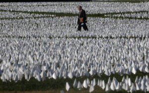 FILE PHOTO: "In America: Remember" a memorial for Americans who died due to COVID-19 in Washington