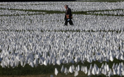 FILE PHOTO: "In America: Remember" a memorial for Americans who died due to COVID-19 in Washington