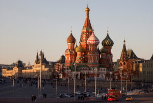 FILE PHOTO: A view shows the St. Basil's Cathedral in central Moscow