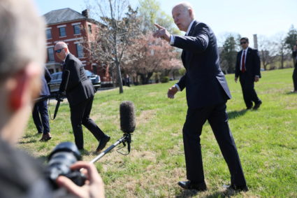 U.S. President Joe Biden arrives in Washington