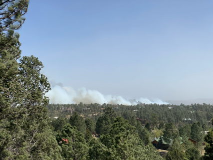 Wildfire burns homes, triggers evacuations in Ruidoso, New Mexico