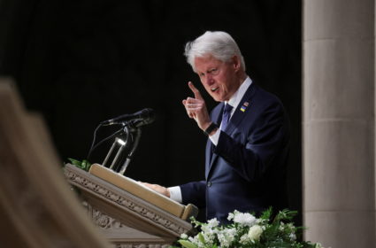 The funeral of former U.S. Secretary of State Madeleine Albright is held at Washington National Cathedral