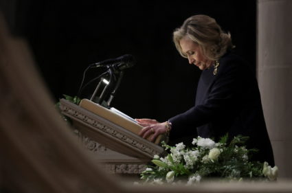 The funeral of former U.S. Secretary of State Madeleine Albright is held at Washington National Cathedral