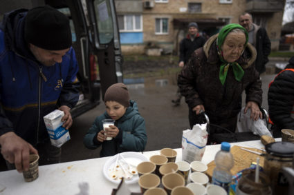 Russia Ukraine War Buchas Children