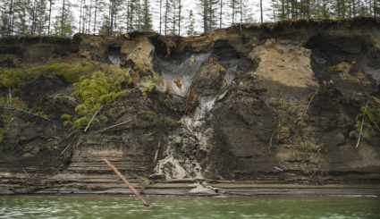 Driven by climate change, thawing permafrost is radically changing the Arctic landscape